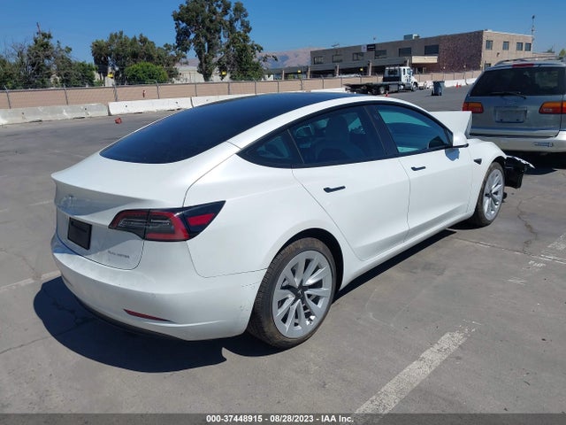 37448915 :رقم المزاد ، 5YJ3E1EBXNF263796 vin ، 2022 Tesla Model 3 Long Range Dual Motor All-wheel Drive مزاد بيع