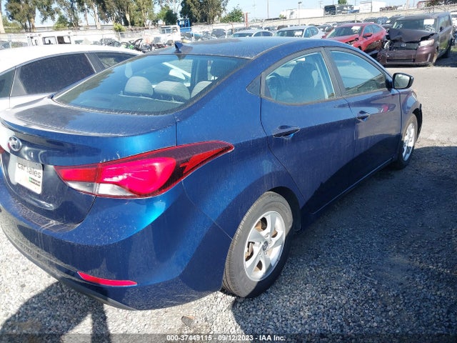 2015 HYUNDAI ELANTRA SE VIN: 5NPDH4AE0FH563220
