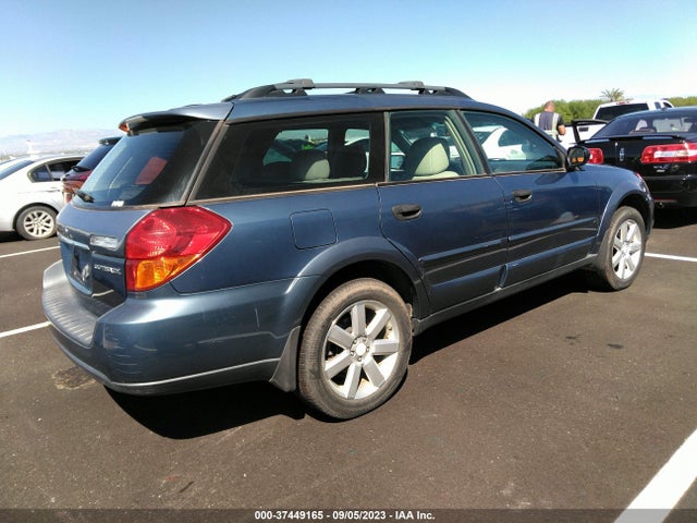 2007 SUBARU LEGACY WAGON OUTBACK VIN: 4S4BP61C376316687