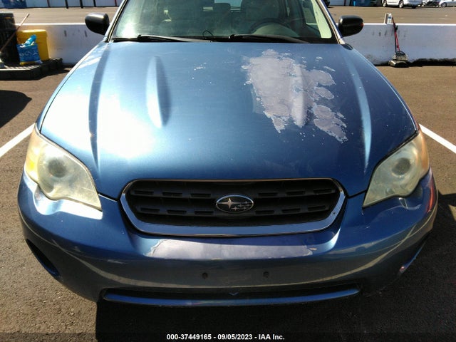 2007 SUBARU LEGACY WAGON OUTBACK VIN: 4S4BP61C376316687