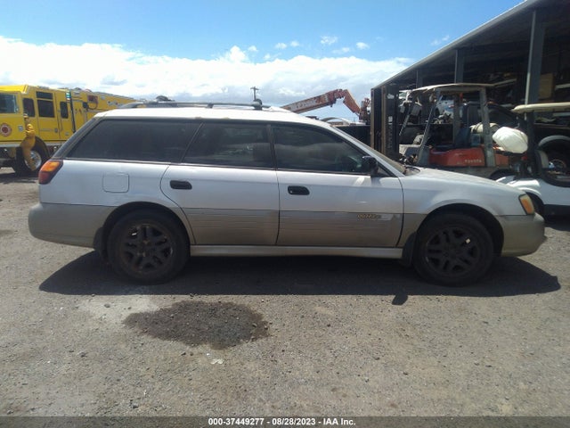 2003 SUBARU LEGACY WAGON OUTBACK VIN: 4S3BH675237627204