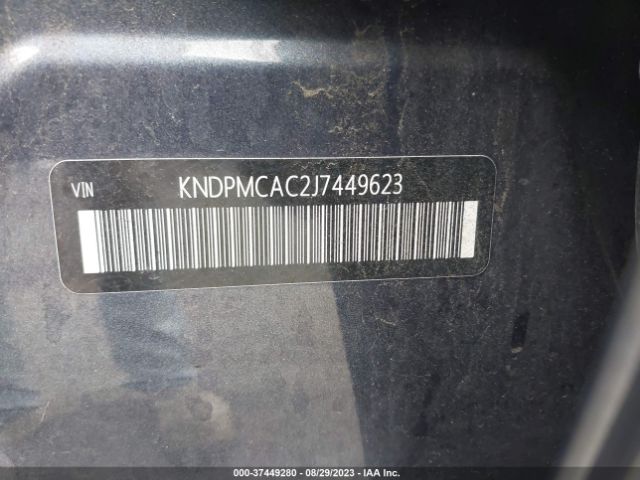KNDPMCAC2J7449623 KIA Sportage Lx
