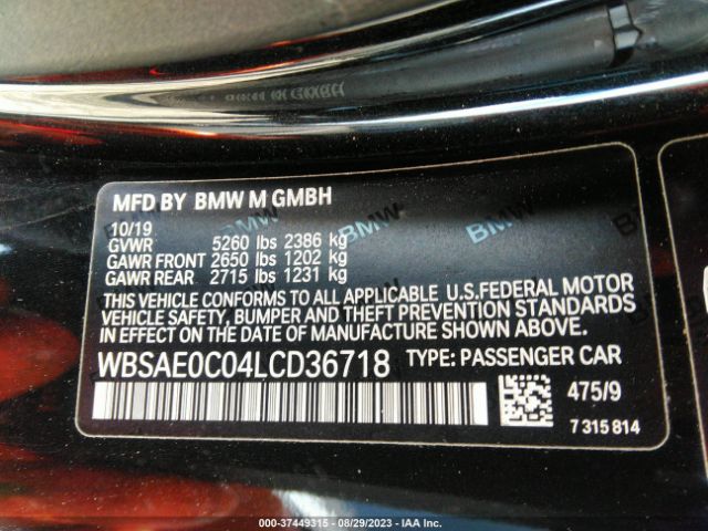 WBSAE0C04LCD36718 BMW M8