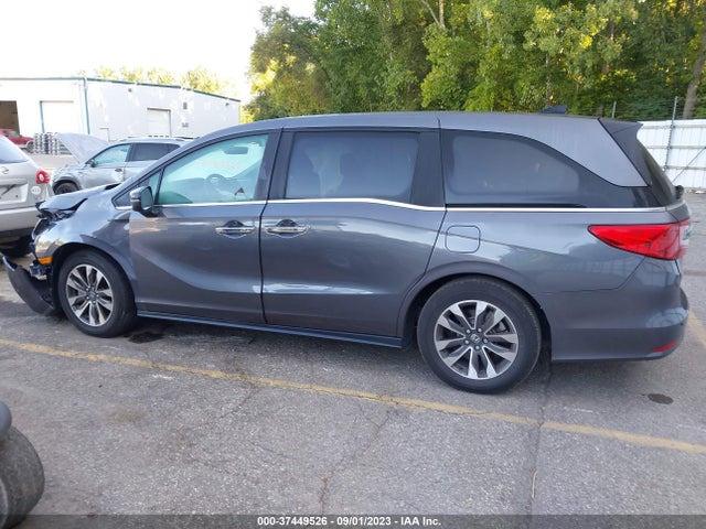 2022 HONDA ODYSSEY EX-L VIN: 5FNRL6H77NB049353