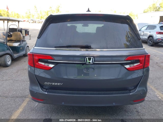2022 HONDA ODYSSEY EX-L VIN: 5FNRL6H77NB049353
