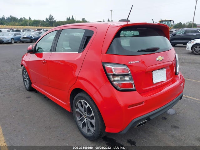Chevrolet SONIC LT 2017 1G1JD6SG1H4100272 Image 3
