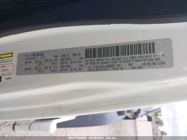 1C4BJWDG3JL889327 Jeep Wrangler Jk Unlimited Sport S