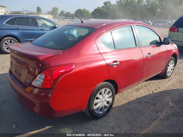 2012 NISSAN VERSA SV VIN: 3N1CN7AP7CL867795