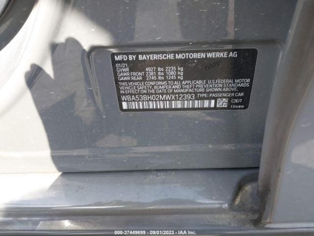 WBA53BH02MWX12393 BMW 5 Series 530i