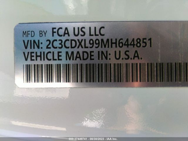 2C3CDXL99MH644851 Dodge Charger Srt Hellcat Widebody