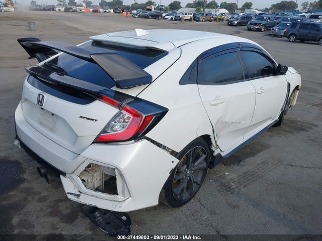 2020 HONDA CIVIC HATCHBACK SPORT VIN: SHHFK7G46LU212475