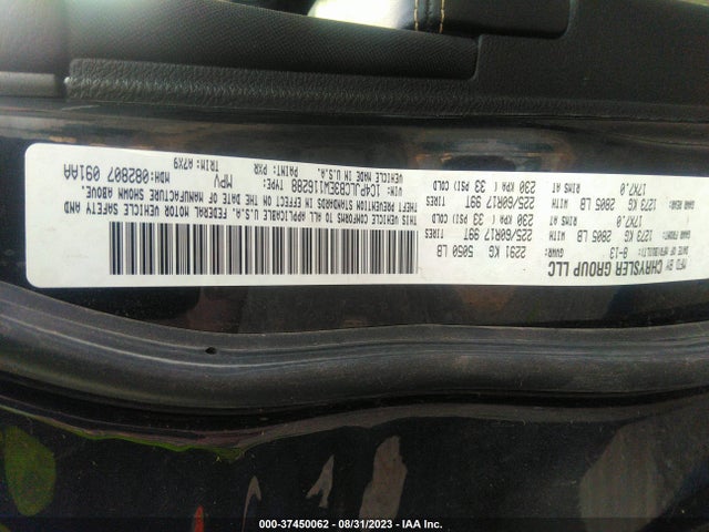 1C4PJLCB3EW116288 Jeep Cherokee Latitude