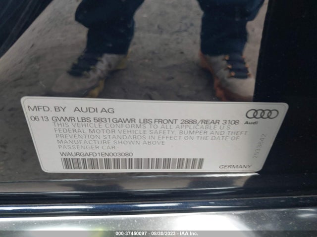 WAURGAFD1EN003080 Audi A8 L 3.0t