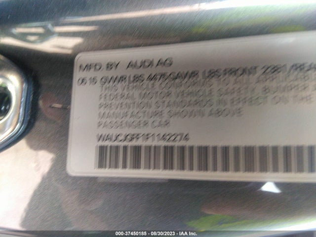 WAUCJGFF1F1142274 Audi A3 2.0 Tdi Premium Plus