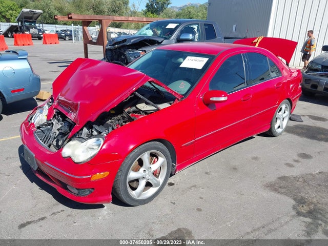 2006 MERCEDES-BENZ C-CLASS WDBRF52H86F749638 Photo 1