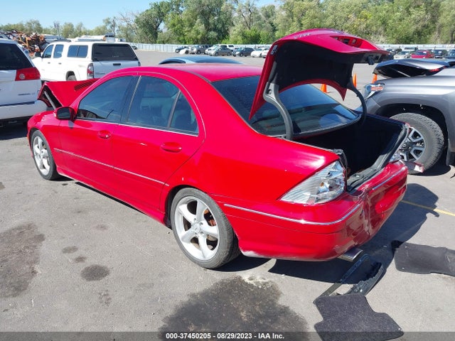 2006 MERCEDES-BENZ C-CLASS WDBRF52H86F749638 Photo 2