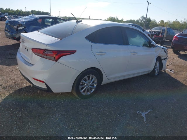 2022 HYUNDAI ACCENT SEL VIN: 3KPC24A68NE190209