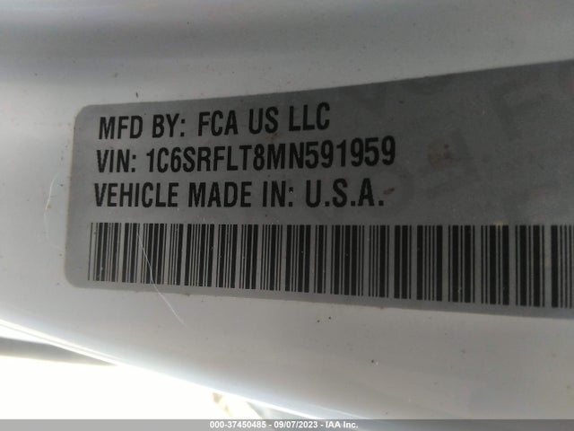 RAM 1500 Rebel 2021 1C6SRFLT8MN591959 Image 9
