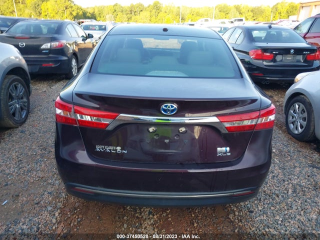 2015 TOYOTA AVALON HYBRID XLE TOURING/LIMITED VIN: 4T1BD1EB5FU047163