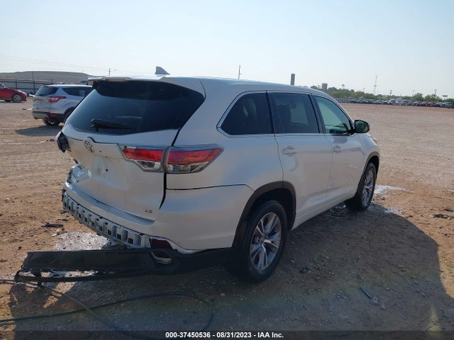 Toyota Highlander Le 2015 5TDZKRFH6FS048661 Image 4