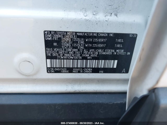 Toyota Rav4 Xle 2021 2T3W1RFV2MW108796 Image 16