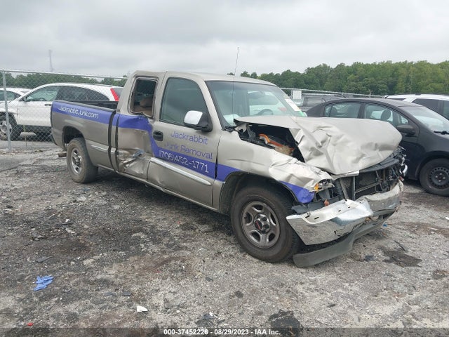 2002 GMC SIERRA 1500 SLE VIN: 2GTEC19V721312504