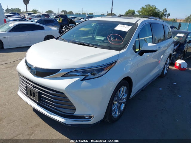 2022 TOYOTA SIENNA PLATINUM VIN: 5TDERKEC0NS113719