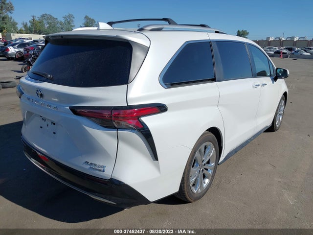 2022 TOYOTA SIENNA PLATINUM VIN: 5TDERKEC0NS113719
