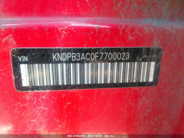 KNDPB3AC0F7700023 KIA Sportage Lx