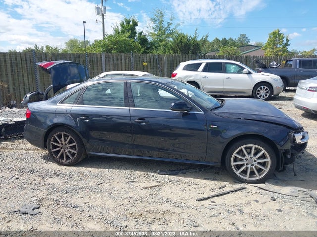 2016 AUDI A4 PREMIUM PLUS VIN: WAUFFAFLXGN005801