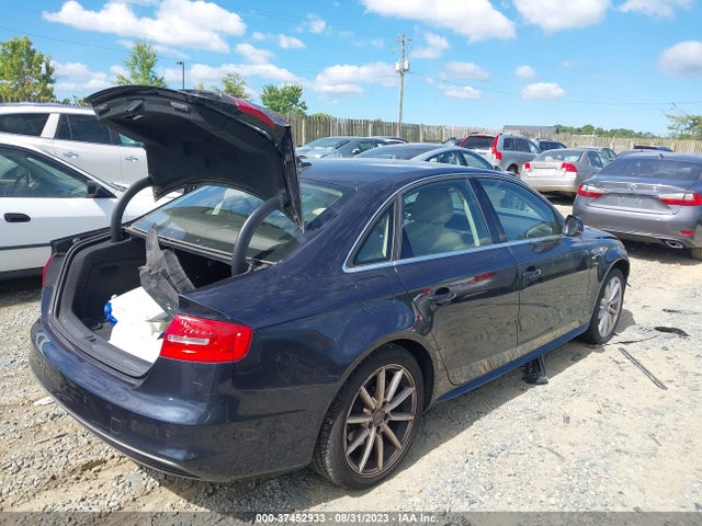 2016 AUDI A4 PREMIUM PLUS VIN: WAUFFAFLXGN005801