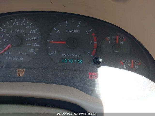 2000 FORD MUSTANG VIN: 1FAFP4443YF208933