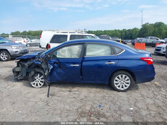 2019 NISSAN SENTRA S VIN: 3N1AB7AP6KY374613