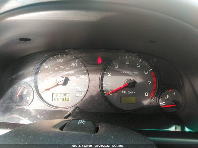 2001 SUBARU FORESTER L VIN: JF1SF63501H736995