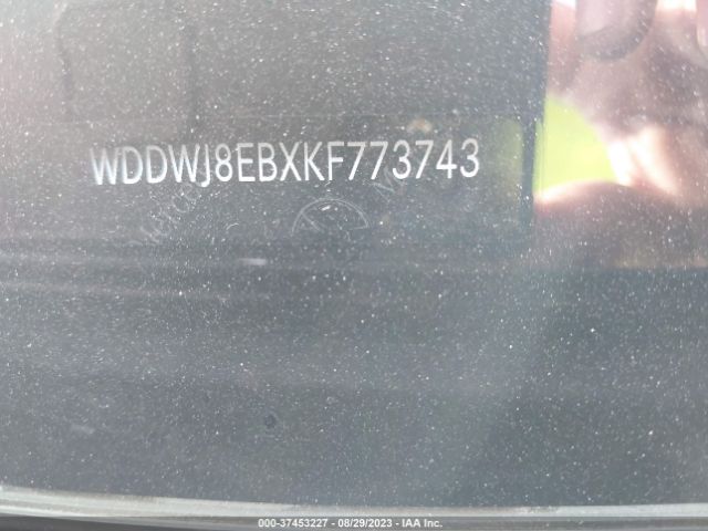 WDDWJ8EBXKF773743 Mercedes-Benz C-class C 300