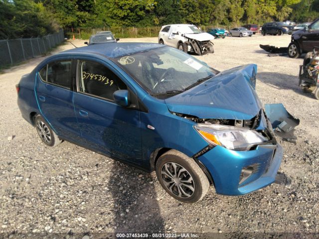 Auction sale of the 2022 Mitsubishi Mirage G4 Es/le/black Edition, vin: ML32FUFJ4NHF02250, lot number: 37453439