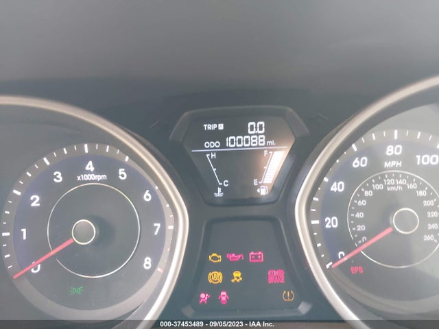 2013 HYUNDAI ELANTRA GLS VIN: 5NPDH4AE0DH391512