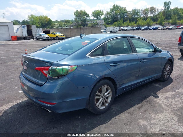 Hyundai Sonata 2.4l Se 2015 5NPE24AF8FH144448 Image 4