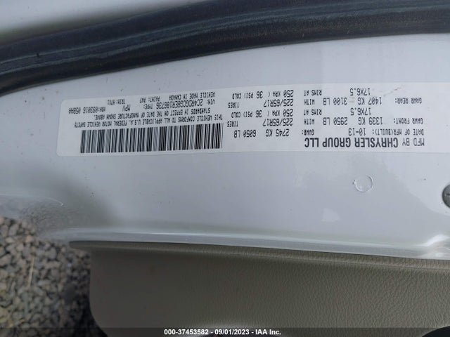 Dodge Grand Caravan Sxt 2014 2C4RDGCG8ER186736 Image 9
