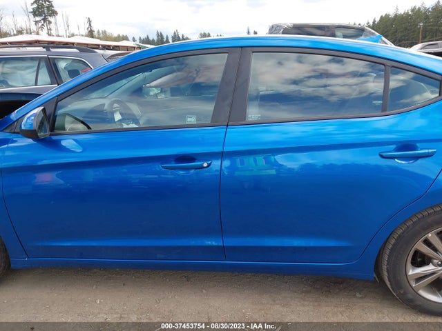 2018 HYUNDAI ELANTRA SEL VIN: 5NPD84LF4JH309105