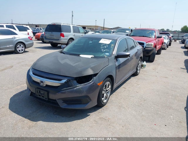 Honda Civic Sedan Lx 2018 2HGFC2F52JH559189 Image 2
