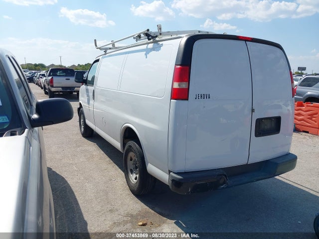 2013 CHEVROLET EXPRESS CARGO VAN VIN: 1GCWGFBA2D1139495