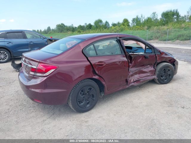 2HGFB2F54FH503765 Honda Civic Sedan Lx
