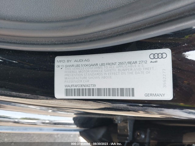 WAUFFAFC0EN042739 Audi A6 2.0t Premium