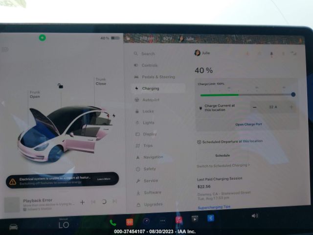 5YJ3E1EAXNF115171 Tesla MODEL 3