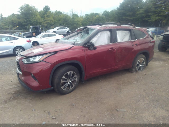 Toyota Highlander Xle 2020 5TDHZRBH0LS505554 Image 2