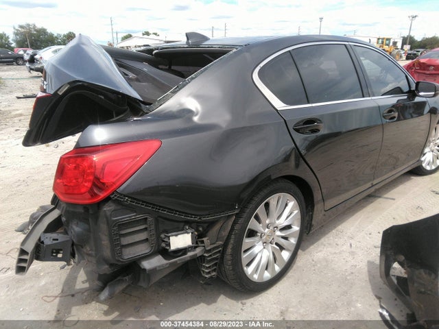 Acura Rlx Tech Pkg 2014 JH4KC1F56EC003059 Image 4