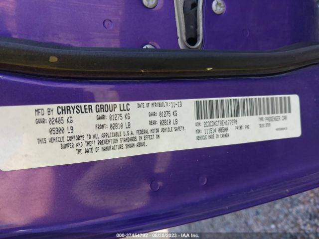 2C3CDXCT8EH177970 Dodge Charger Rt