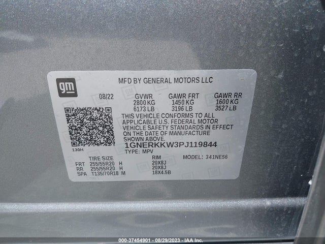 Chevrolet Traverse Premier 2023 1GNERKKW3PJ119844 Image 9