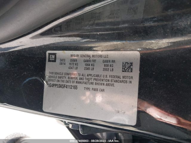 1G4PP5SK5F4112165 Buick Verano